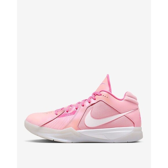 Nike KD 3 Aunt Pearl Mens Size 14 Medium Soft Pink White Lotus Pink FJ0982 600